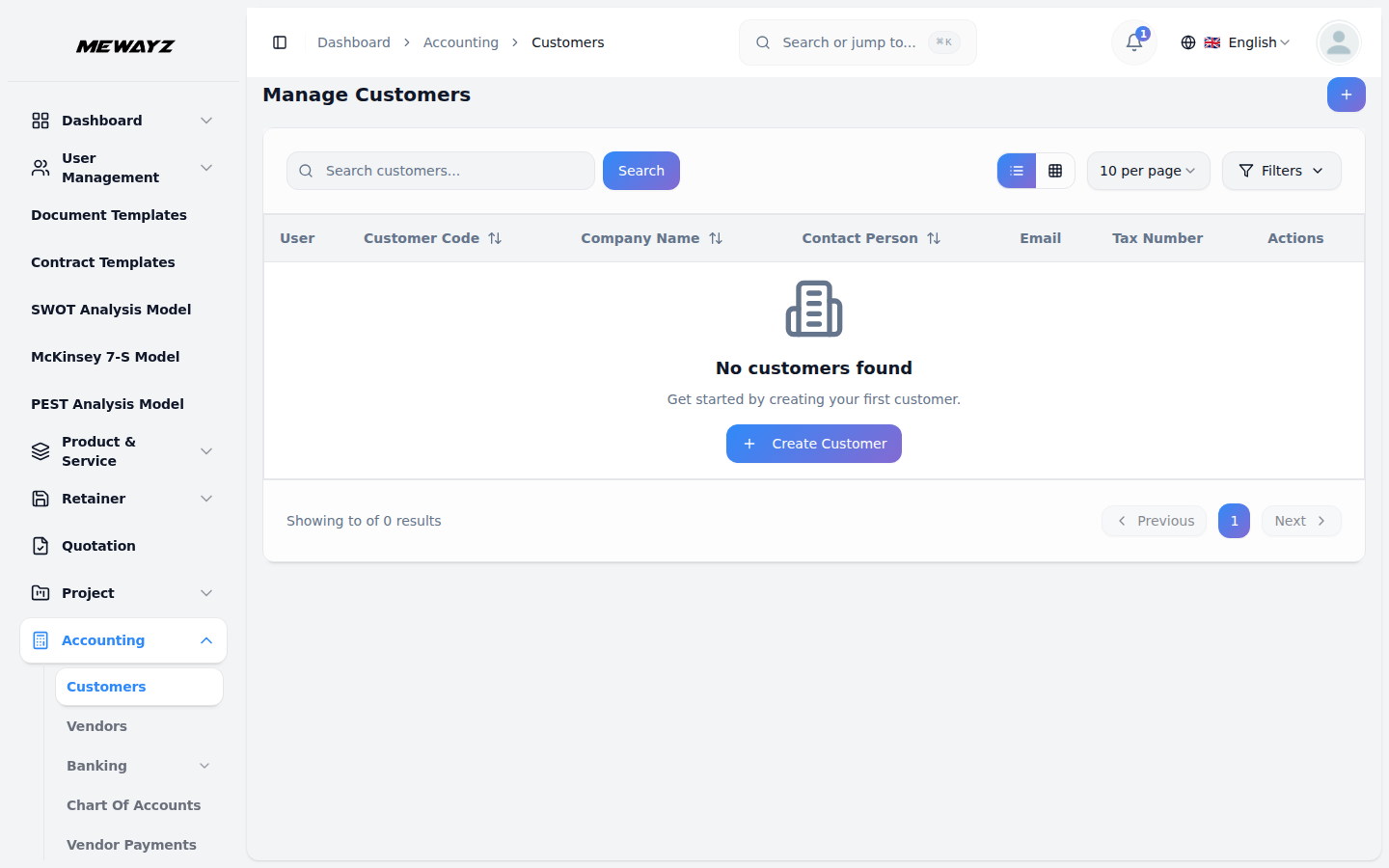 Kliëntebestuur - Mewayz White Label