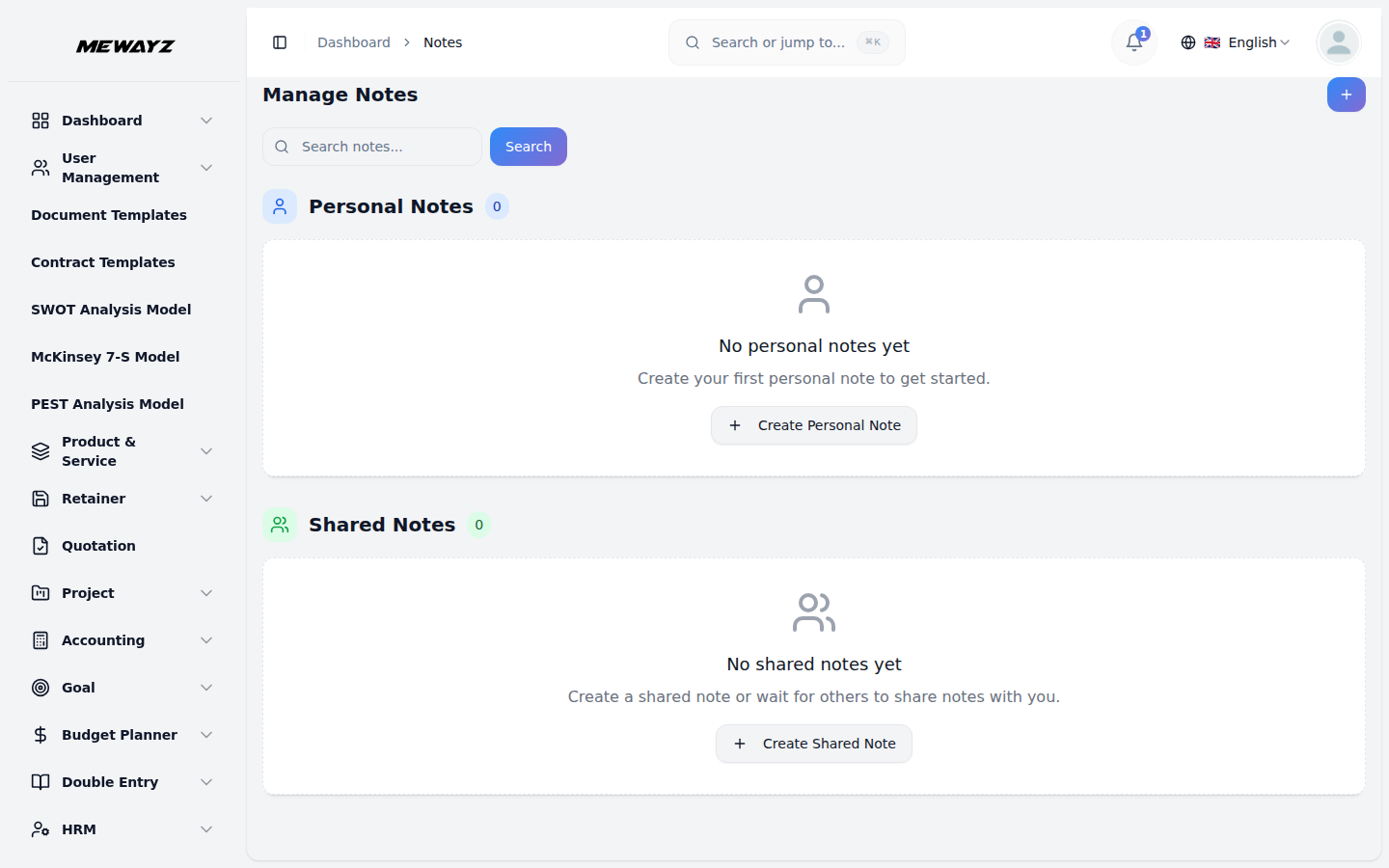Project Overview - Mewayz