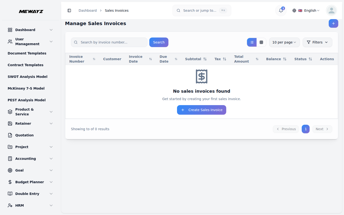 Mewayz for freelancers — sales invoices and payment tracking