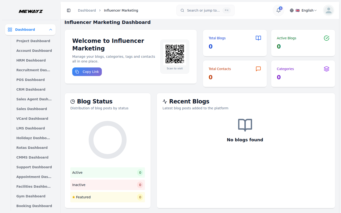 Insights Dashboard - Mewayz
