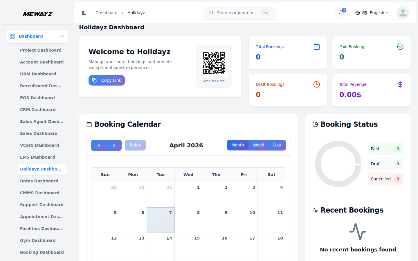 Holiday Management - Mewayz