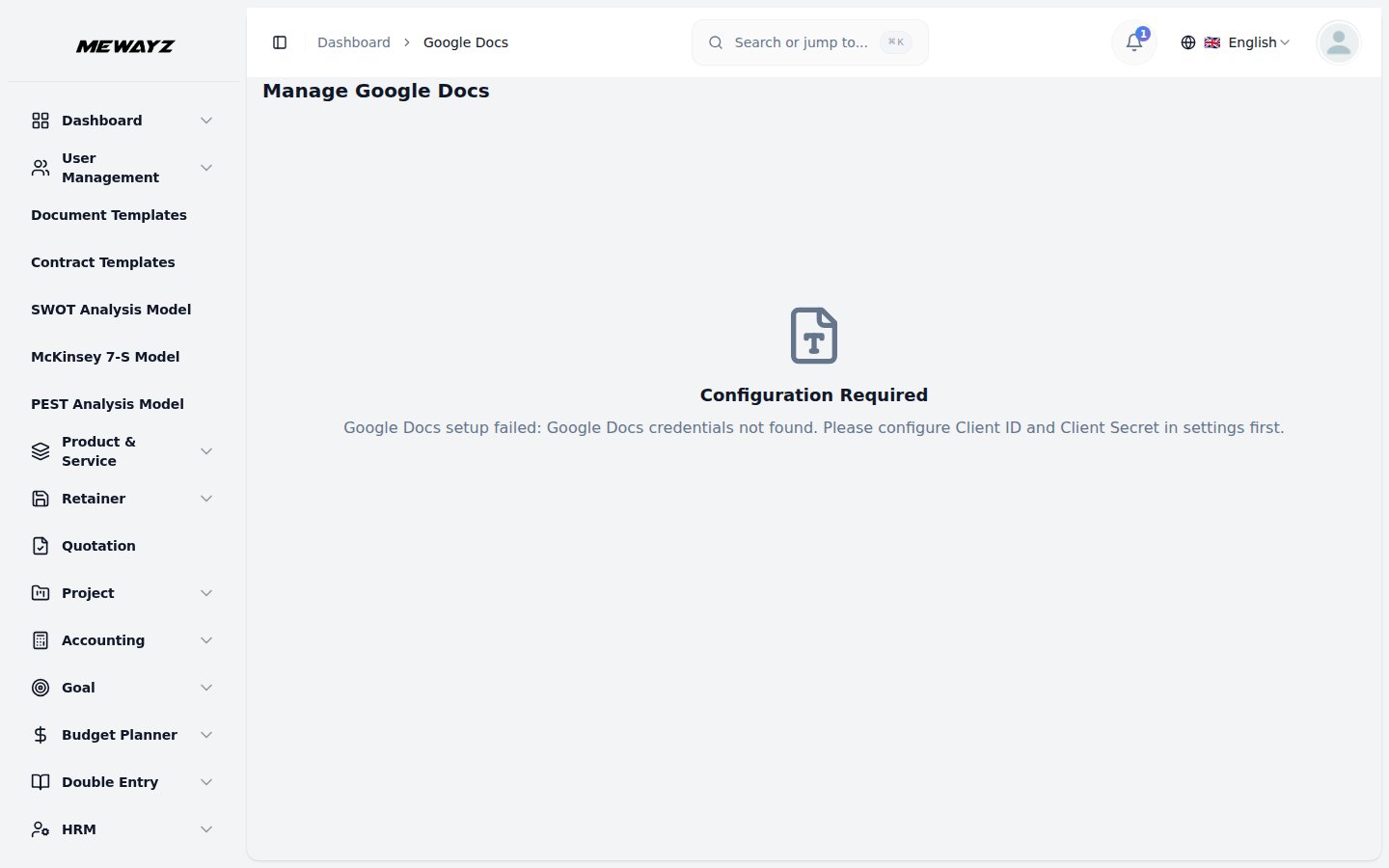 Google Docs Integration - Mewayz