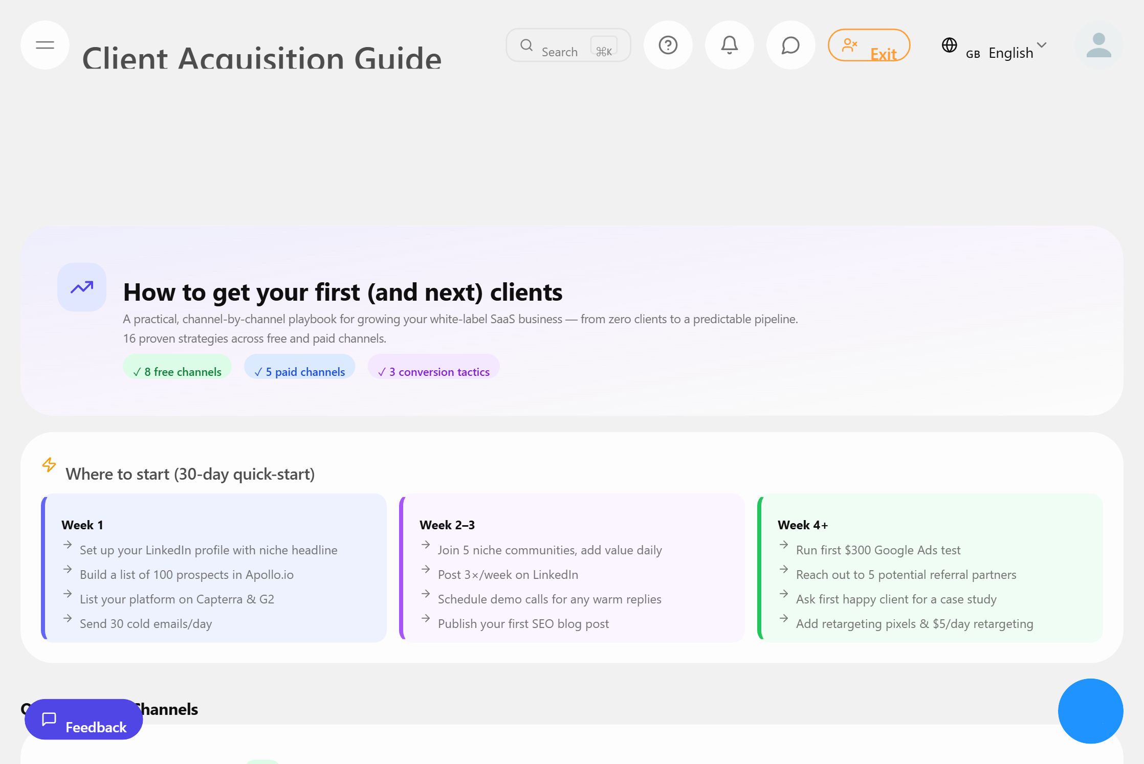 Kliëntwerwingsgids vir herverkopers